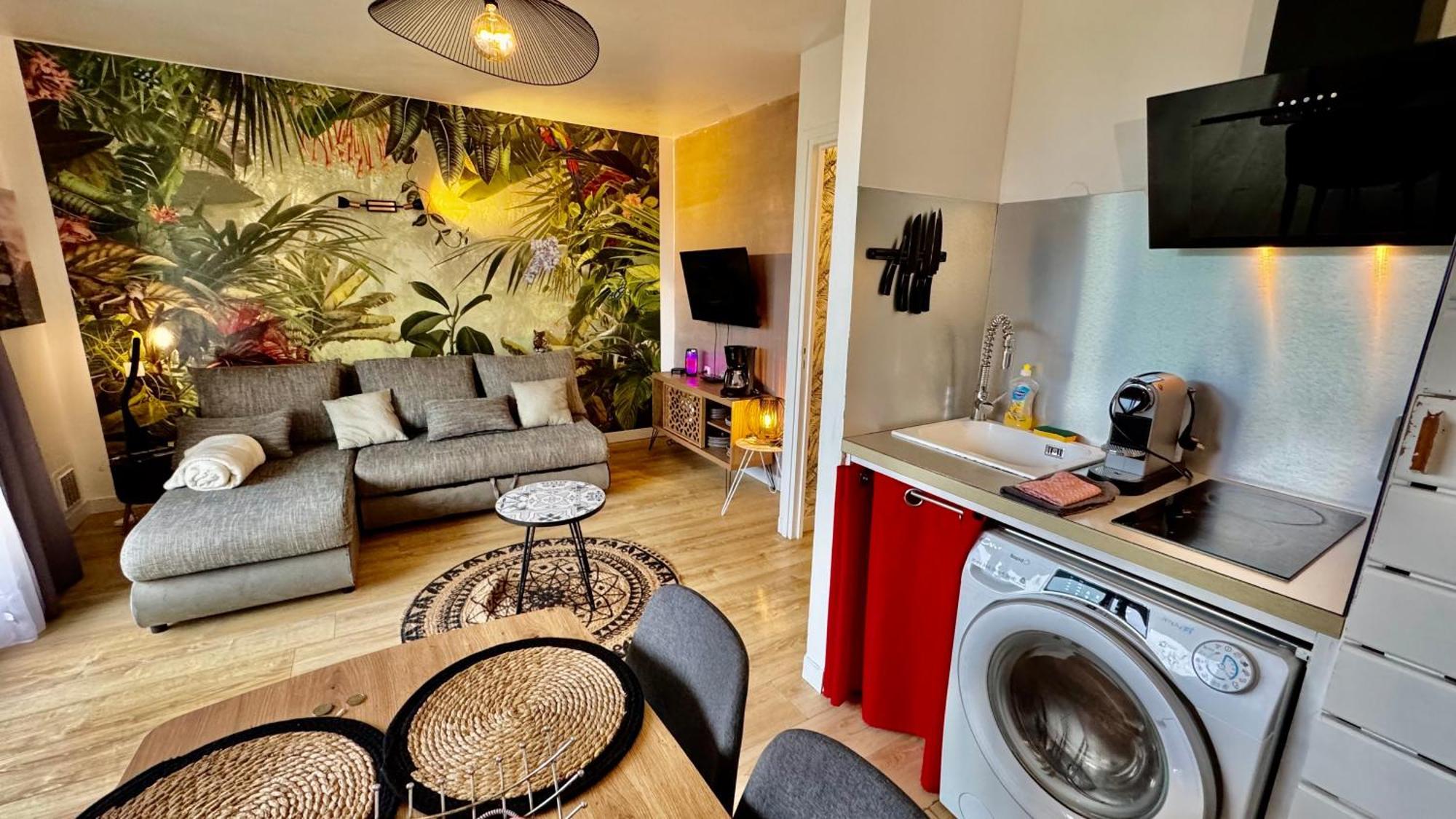 Bikini & Martini Residence Manganao Plage & Piscine Privee 생프랑수아 외부 사진